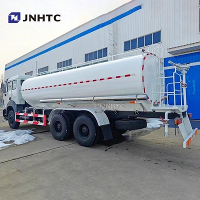 Cisterna de agua caliente BEIBEN Camión de rociado de agua 6X4 300HP/380HP 10 ruedas 25m3 En venta