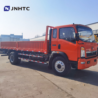 Venta caliente HOWO Camiones de carga 4X2 6 ruedas 8-10Tons Dirección directa con aire acondicionado