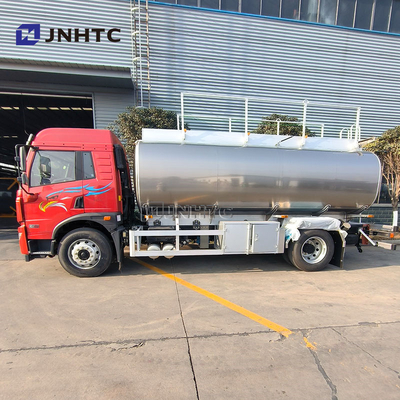 Cisterna de combustible FAW Cisterna de petróleo 4X2 5M3 6 ruedas resistentes a la intemperie con estructura con marco de acero