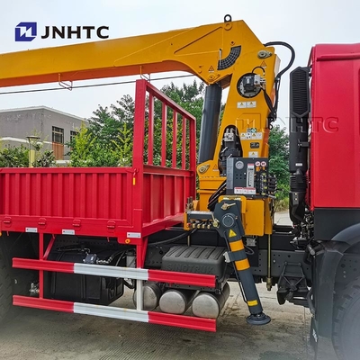HOWO Camión de grúa de brazo de tracción 6X4 10 ruedas 340hp Camión de carga de 10 toneladas con grúa