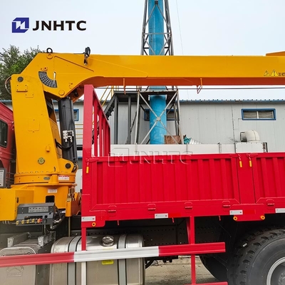 HOWO Camión de grúa de brazo de tracción 6X4 10 ruedas 340hp Camión de carga de 10 toneladas con grúa
