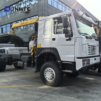 Mejor camión de carga 4x4 6 ruedas con grúa de alta calidad
