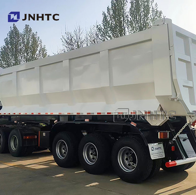 Mejor calidad Tres Ejes 3 Ejes Pesados Semi remolques 40CBM Dump Tipper para la venta