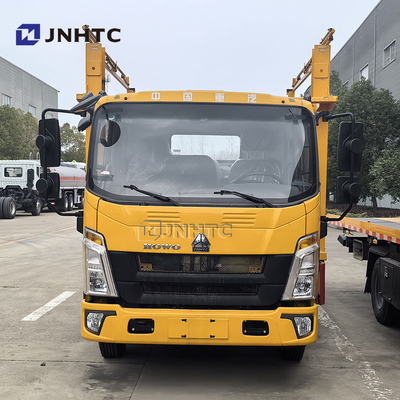 Howo Vehículo especial para el transporte de automóviles pequeños 4x2 Camión de doble capa para el transporte de automóviles