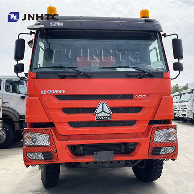 Sinotruk Howo camión de descarga de 400 CV 12 ruedas 20 camiones cúbicos con tirador para trabajos de construcción