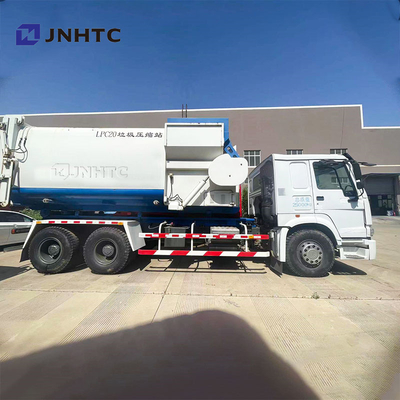 HOWO NX camión de basura compactador 6x4 290HP puede limpieza camión de basura compactador camión
