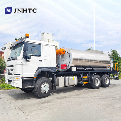 HOWO Distribuidor inteligente de betún Equipo de pulverización de asfalto Camiones 6X4 336HP En venta
