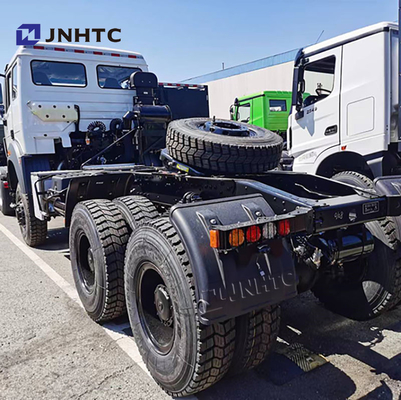 Mejor camión tractor Beiben Euro3 EGR 380hp 6x6 Primero móvil y remolque con larga vida útil