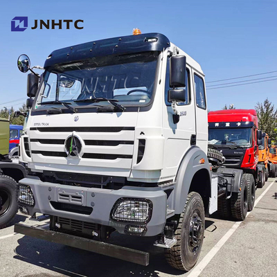 Mejor camión tractor Beiben Euro3 EGR 380hp 6x6 Primero móvil y remolque con larga vida útil