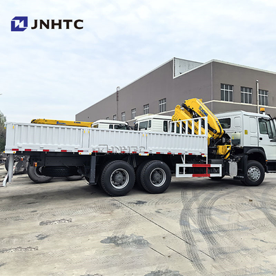 Sinotruk HOWO camión de carga de 6x4 400HP con camión grúa de 10 toneladas China Factory