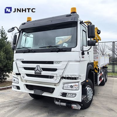 Sinotruk HOWO camión de carga de 6x4 400HP con camión grúa de 10 toneladas China Factory