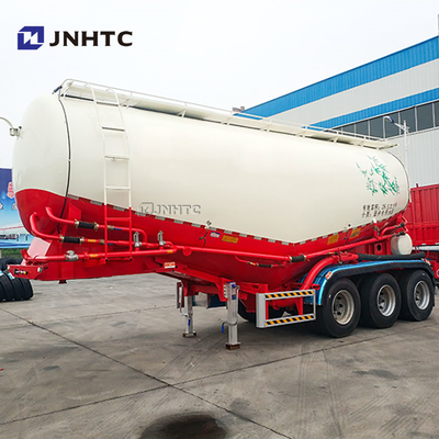 3 Ejes 50 Cbm V-tipo de cimento a granel Tanque Semi remolque para el transporte de polvo a granel para la venta