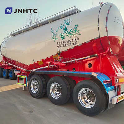 3 Ejes 50 Cbm V-tipo de cimento a granel Tanque Semi remolque para el transporte de polvo a granel para la venta