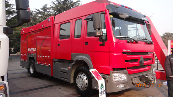 vehículos de lucha contra el fuego de 20CBM LHD 6X4, coche de bomberos rojo de la espuma de la emergencia de la seguridad