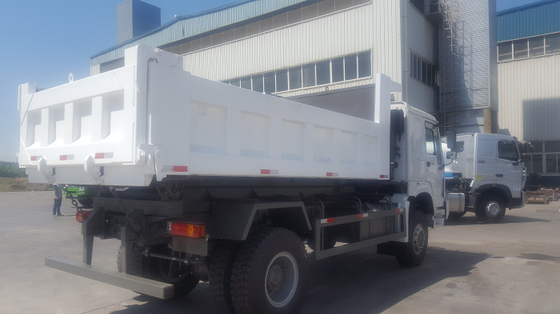 Seguridad 10 toneladas de camión volquete resistente con el alto modelo ZZ3167M3811 de la rigidez
