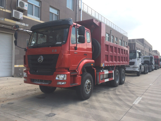 Camión volquete resistente de la alta rigidez de Sinotruk HOHAN para dirigir la construcción ZZ3255N3846 modelo