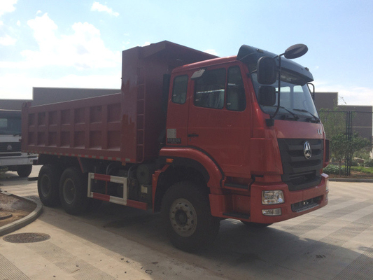 Camión volquete resistente de la alta rigidez de Sinotruk HOHAN para dirigir la construcción ZZ3255N3846 modelo