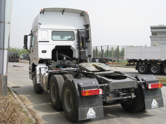 25 toneladas de Howo Sinotruk 6x4 de camión blanco Wd615.47 del tractor con alta resistencia de la colisión