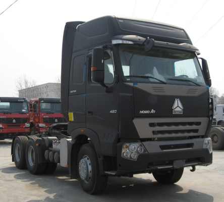 Camión 6X4 a prueba de mal tiempo Euro2 420HP ZZ4257V3247N1B del tractor de SINOTRUK LHD Howo A7