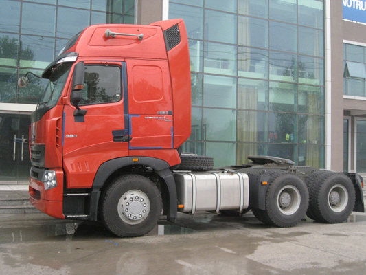 Camión del motor 371HP del EURO II de Howo A7 con 10 delanteros y la transmisión reversa 2