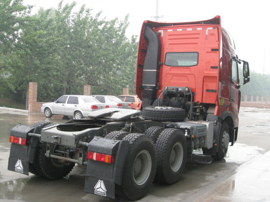 Camión del motor 371HP del EURO II de Howo A7 con 10 delanteros y la transmisión reversa 2