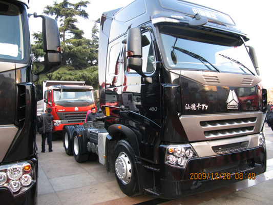 Camión del motor de SINOTRUK Howo A7 G con el alto euro 2 del taxi del tejado para semi los remolques