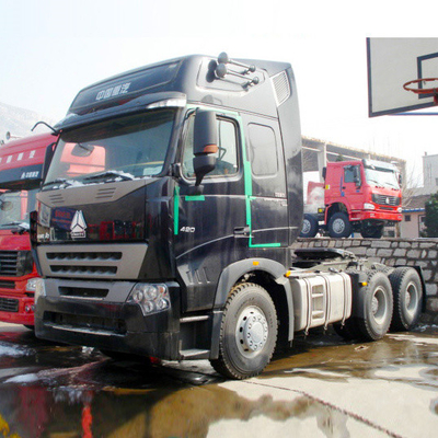 Camión del motor de SINOTRUK Howo A7 G con el alto euro 2 del taxi del tejado para semi los remolques
