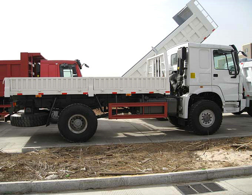 La seguridad 6 rueda el camión blanco 4×2 290HP del cargo de Sinotruk Howo 20 toneladas de capacidad de cargamento