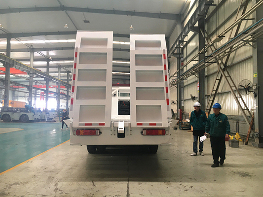 10 plano pesado del camión 30-40T del cargo de Sinotruk Howo7 de los neumáticos con la escalera 6x4 Euro2 371hp