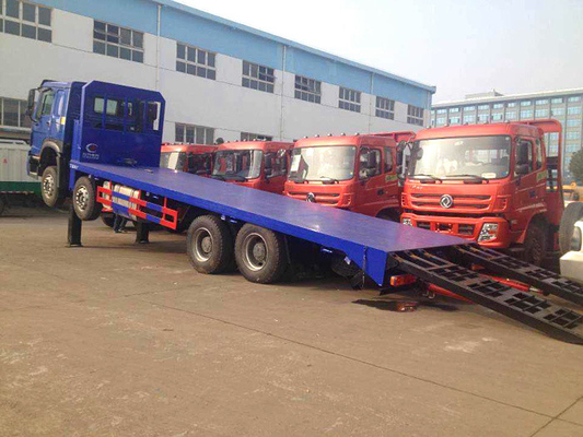 El camión pesado del cargo de Sinotruk Howo7 6x4 40T con 20 pies acuesta 10 ruedas 371hp