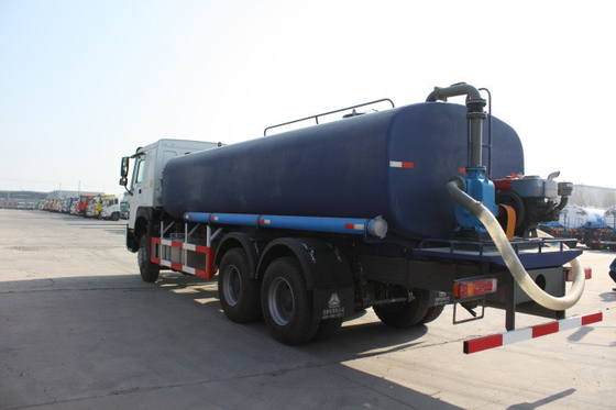 camión camión/13 de la eliminación de residuos de CBM de petrolero de las aguas residuales 6x4 con la función de la descarga de la presión