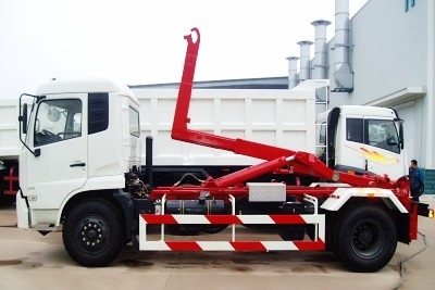 modelo opcional QDZ5160ZXXZH del color del camión del compresor de la basura de la elevación del gancho de 16ton 6x4