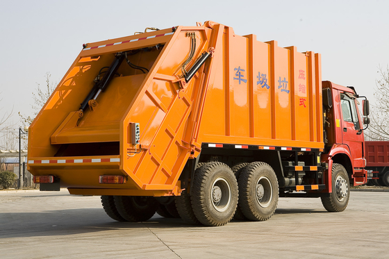 opción ZZ1257M4647A del camión WD615.47 EURII RHD del compresor de la basura 12cbm