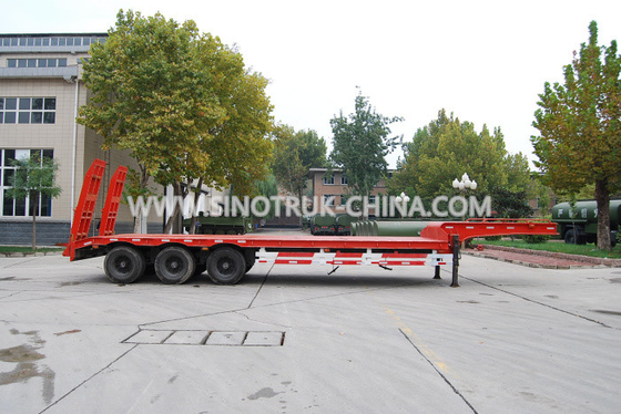 pierna opcional de la ayuda de la cama de la capacidad de carga 60T del semi-remolque 3 de los árboles 315/80R22.5 del ABS bajo JOST de los neumáticos