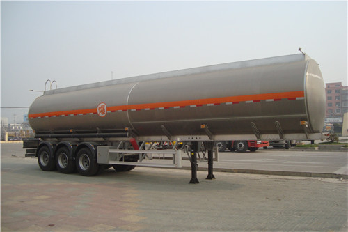 Remolques resistentes del petrolero de la aleación de aluminio semi 20 toneladas con 3 árboles de BPW 12 ruedas