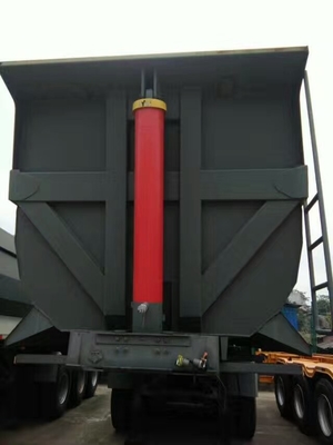 del volquete 70T camión de remolque de alta velocidad semi para minar y la construcción 25-45 CBM