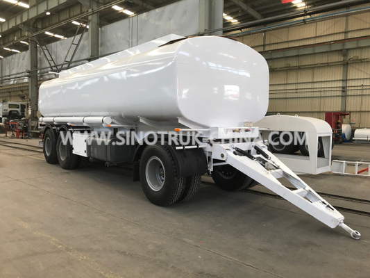 25 toneladas 3 de BPW de los árboles de aceite del tanque de remolque/de gasolina del depósito remolque semi con 2 cuartos