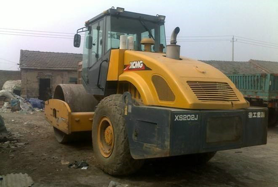 20t escogen el rodillo de camino vibratorio del tambor para la construcción de carreteras y XS202J reparado