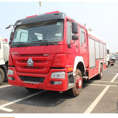 290 coche de bomberos del rescate de HP Howo 4×2 con el modelo SHMC5256 de la capacidad del agua 8000kg