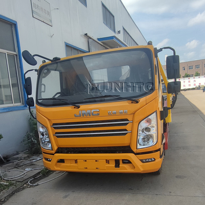 Precio barato JMC camión de remolque destructor de 4-5 toneladas de China camión de remolque destructor de carreteras camión de remolque de buena calidad y bajo precio