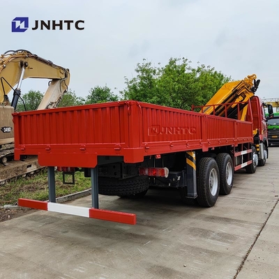 Howo T7H Nuevo 8*4 12 ruedas 40 toneladas 380HP grúa montada Max 16 toneladas de carga con grúa camión