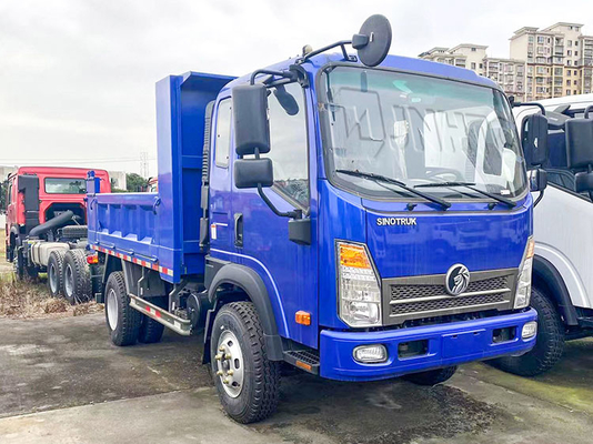 Howo Light Dump Truck 10 Automático de bajo precio SINOTRUK CDW 4x2 Mini Duty Light Dump Truck Suspensión de aire para la venta