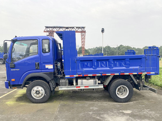 Howo Light Dump Truck 10 Automático de bajo precio SINOTRUK CDW 4x2 Mini Duty Light Dump Truck Suspensión de aire para la venta