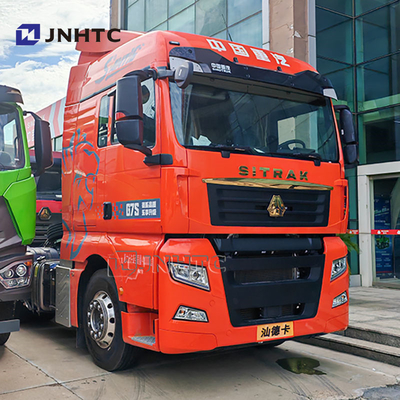 Precio bajo SITRAK Camión G7s 540HP C7H C9H 6x4 Euro6 Dormido Cabina superior alta Tractor Camión de carga