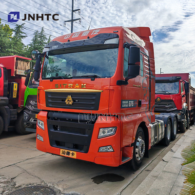 Precio bajo SITRAK Camión G7s 540HP C7H C9H 6x4 Euro6 Dormido Cabina superior alta Tractor Camión de carga