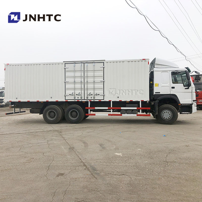 Nuevo Howo 336HP Cargo Van Camión 6*4 Camión de carga de cerca Camión de carga de carga pesado Camión de carga