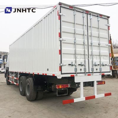Nuevo Howo 336HP Cargo Van Camión 6*4 Camión de carga de cerca Camión de carga de carga pesado Camión de carga