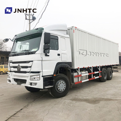 Nuevo Howo 336HP Cargo Van Camión 6*4 Camión de carga de cerca Camión de carga de carga pesado Camión de carga