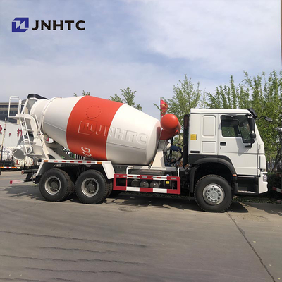 SINOTRUK HOWO camión de mezcla de hormigón de 10m3 de capacidad camión de mezcla de cemento montado camión de mezcla de hormigón para la venta