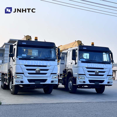 Sinotruk HOWO 8 toneladas 12 toneladas camión telescópico con rayo grúa camión grúa montada camión grúa hidráulica móvil